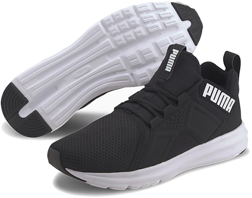 Puma Enzo Edge Mesh Hitam/ Putih 193710-01 Lookbook Puma Enzo Edge Mesh Hitam/ Putih 193710-01