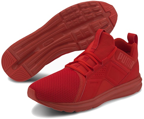 Puma Enzo Edge Mesh Low Tops Merah 193710-04 Lookbook Puma Enzo Edge Mesh Low Tops Merah 193710-04