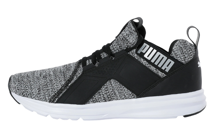 Puma Enzo Knit Low Top Running Shoes Grey/Black