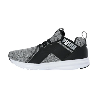Puma Enzo Knit Low Top Running Shoes Grey/Black