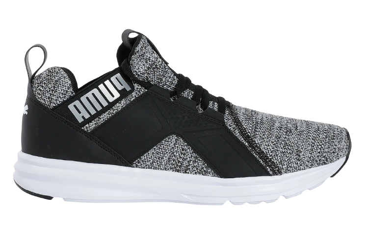 Puma Enzo Knit Low Top Running Shoes Grey/Black 圖 2