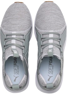 彪马Enzo针织低帮跑鞋 灰/白 191635-06 Lookbook 彪马Enzo针织低帮跑鞋 灰/白 191635-06