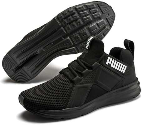 Puma Enzo Max Sepatu Olahraga Hitam Putih Rendah 193844-04 Purchase Puma Enzo Max Sepatu Olahraga Hitam Putih Rendah 193844-04