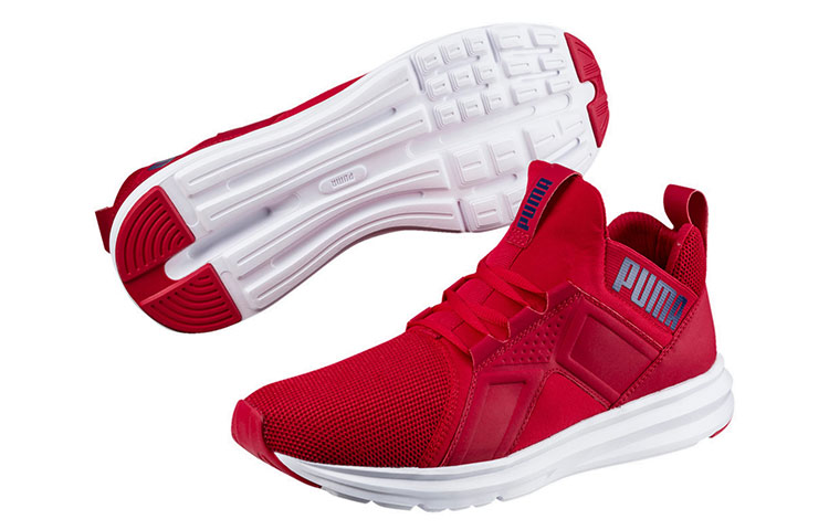 Puma Enzo Mesh Low-top Running Shoes Red/White 圖 4
