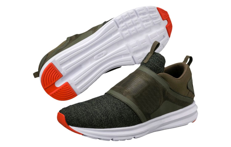 Lookbook Puma Enzo Strap Knit ''Verde Militare'' 190029-01