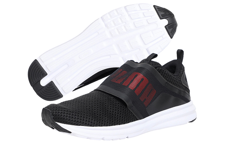 Purchase Puma Enzo Strap Mesh 黑白紅 低筒運動鞋