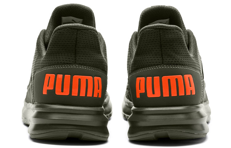 Shop Puma Enzo Street ''Groen Oranje'' Sneakers 190461-08