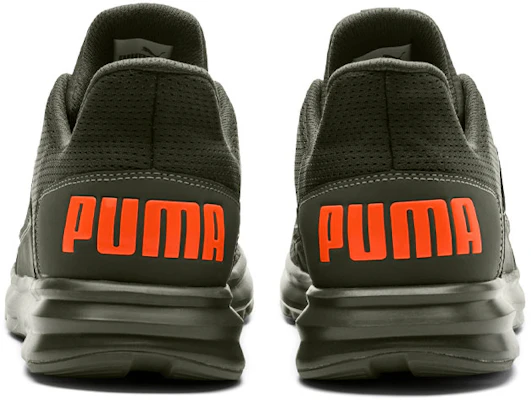 Puma Enzo Street ''Groen Oranje'' Sneakers 190461-08 Shop Puma Enzo Street ''Groen Oranje'' Sneakers 190461-08