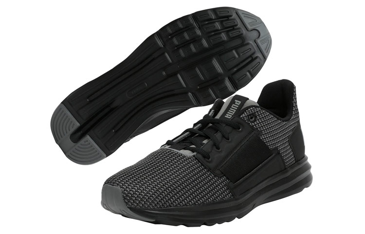 Lookbook 푸마 엔조 스트리트 니트 '블랙' (Puma Enzo Street Knit 'Black') 190465-01
