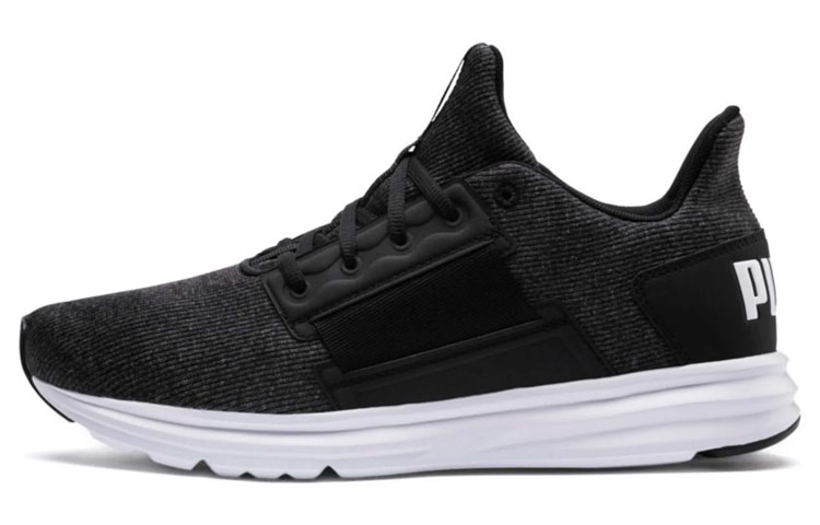 Puma Enzo Street Knit Interest 'Black White' 191076-01