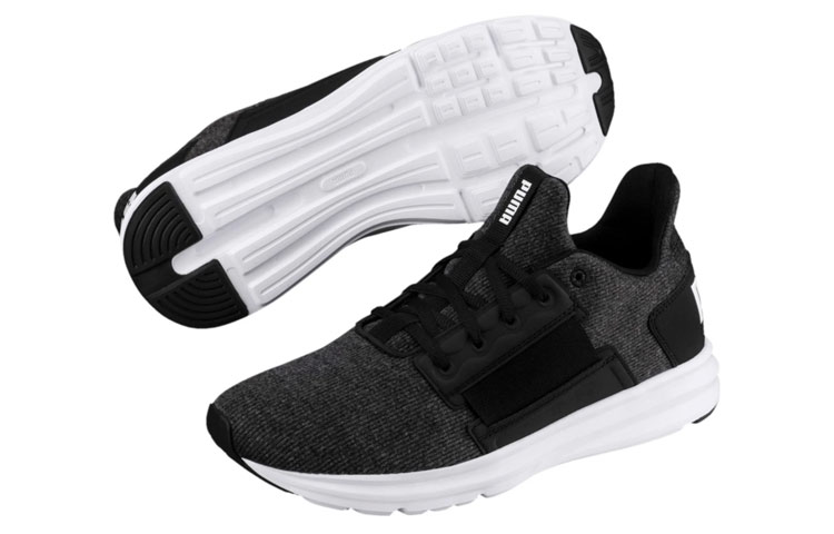 Lookbook Puma Enzo Street Knit Interest ''Nero Bianco'' 191076-01