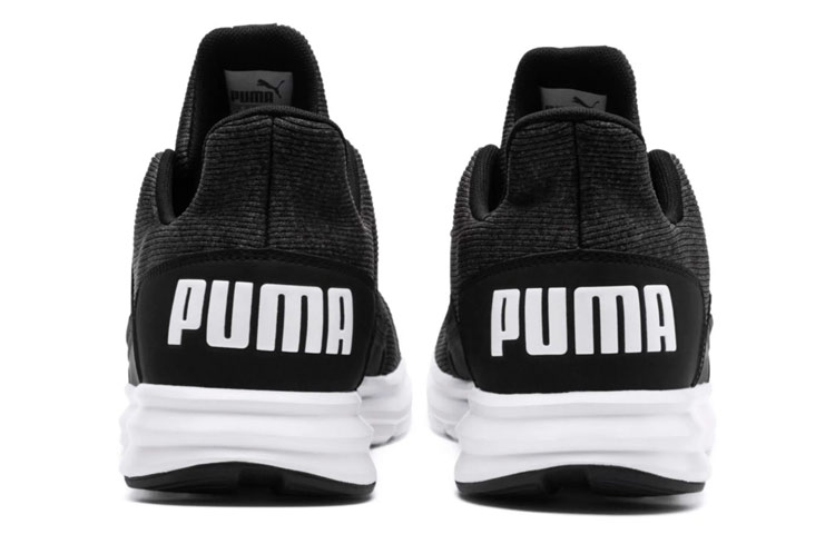 Shop Puma Enzo Street Knit Interest ''Nero Bianco'' 191076-01