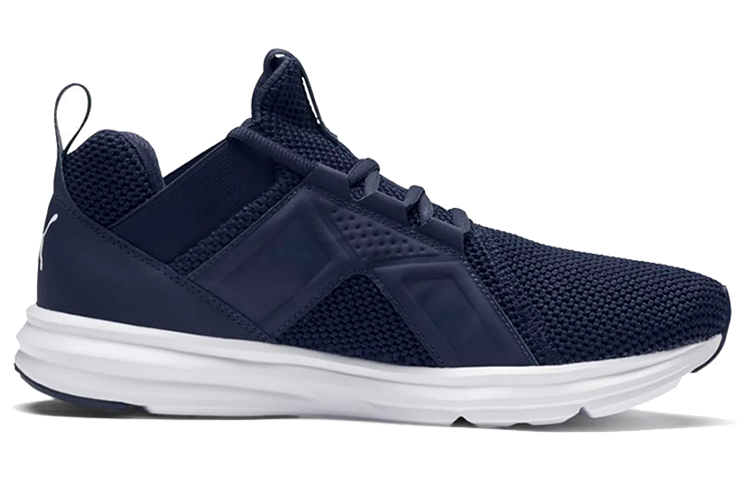 Order Puma Enzo Weave Imeva Lage Hardloopschoenen Blauw/Wit 191487-03