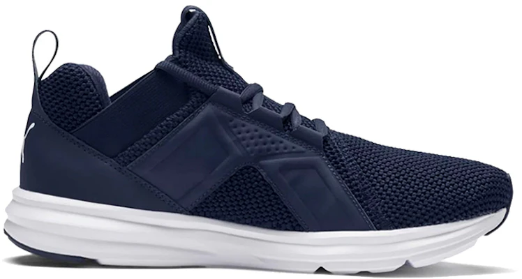 Puma Enzo Weave Imeva Lage Hardloopschoenen Blauw/Wit 191487-03 Order Puma Enzo Weave Imeva Lage Hardloopschoenen Blauw/Wit 191487-03