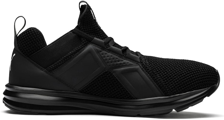 Puma Enzo Weave Knitted Low Tops Sports Shoe Black 191487-01 Order Puma Enzo Weave Knitted Low Tops Sports Shoe Black 191487-01