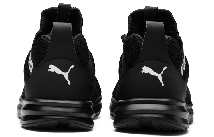 Shop Puma Enzo Weave Scarpe Sportive Basse Maglia Nera 191487-01