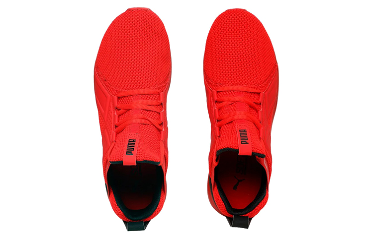 Lookbook Puma Enzo Weave Low-Top Laufschuhe Rot/Schwarz 191487-06