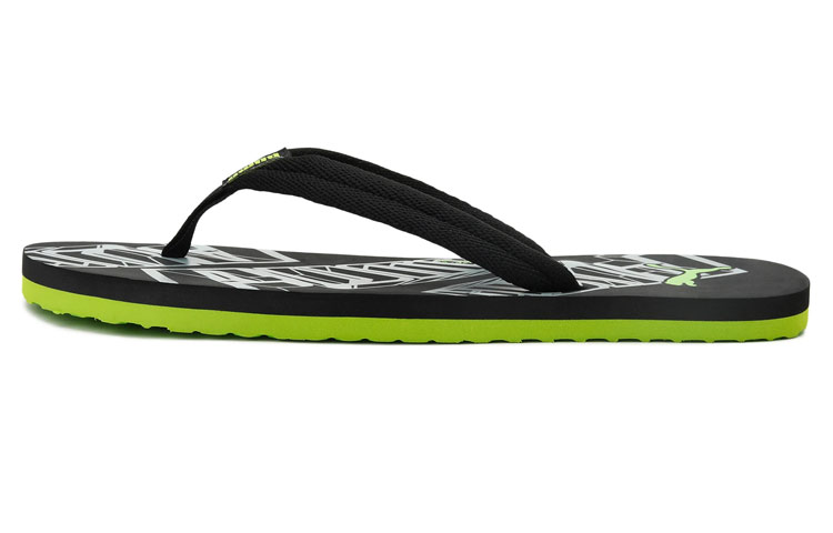Puma Epic Flip V1 Slides 'Black Green' 380279-01