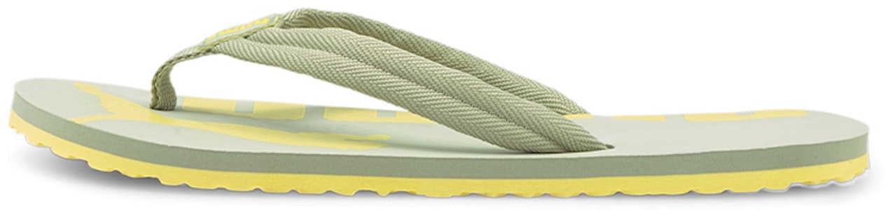 Puma Epic Flip v2 簡約休閒人字拖鞋 綠黃拼色 Buy Puma Epic Flip v2 簡約休閒人字拖鞋 綠黃拼色