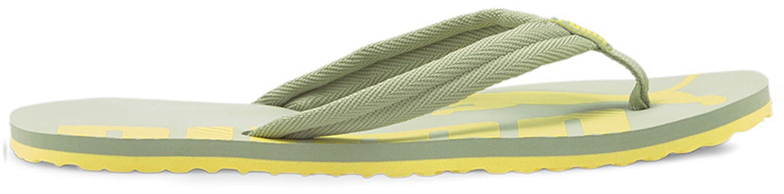 Puma Epic Flip v2 簡約休閒人字拖鞋 綠黃拼色 Order Puma Epic Flip v2 簡約休閒人字拖鞋 綠黃拼色