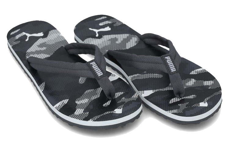 Lookbook Puma Epic Flip V2 Camo ''Radicals Schwarz Bequeme Flache Sportsandalen'' 369401-01