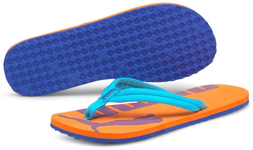 Sandal Puma Epic Flip V2 Biru/Oranye 360248-52 Lookbook Sandal Puma Epic Flip V2 Biru/Oranye 360248-52