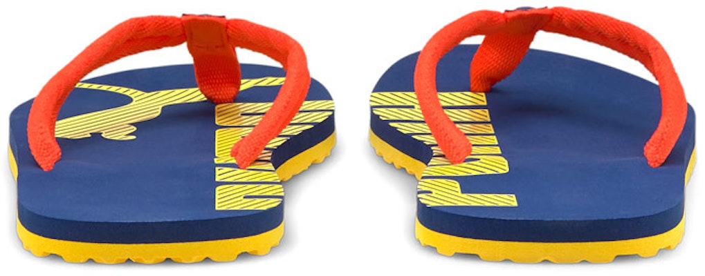 PUMA Epic Flip V2 運動拖鞋 男女同款 黃紅 Shop PUMA Epic Flip V2 運動拖鞋 男女同款 黃紅