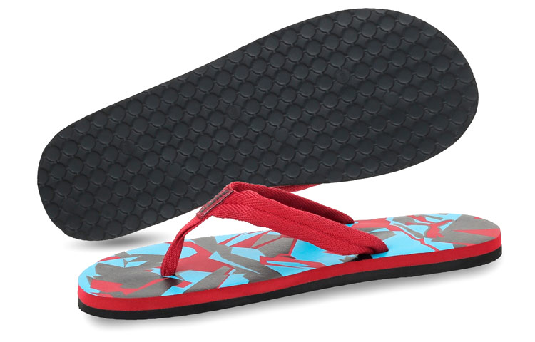Lookbook Puma Epic Toss ''Rot Blau'' Badeschlappen 371258-04