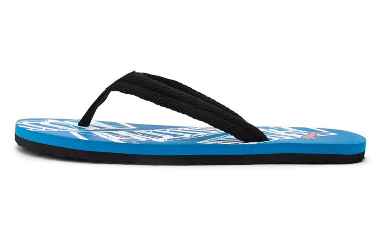 Puma Epic Toss V1 'Black Blue' Slides 380279-02