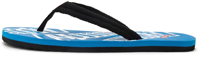 Puma Epic Toss V1 'Black Blue' Slides 380279-02 Puma Epic Toss V1 'Black Blue' Slides 380279-02
