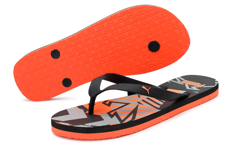 Lookbook Puma Epsom 2 IDP Slider ''Zwart Oranje'' 371261-06