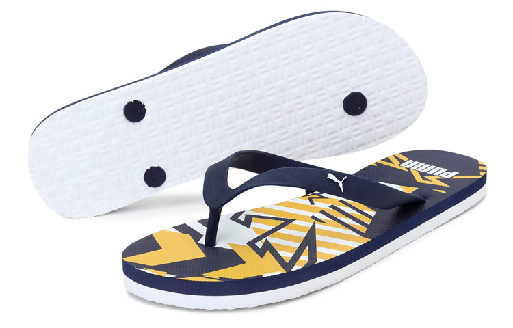 Shop Puma Epsom 2 IDP Slides ''Donkerblauw Geel'' 371261-05