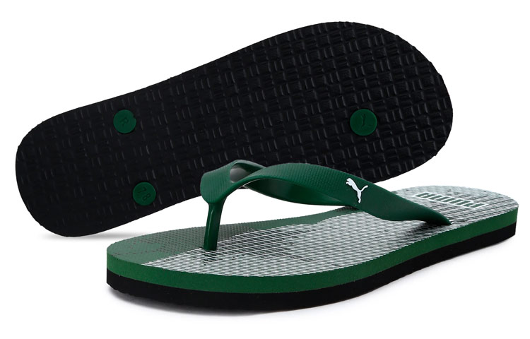 Shop Puma Epsom 2 IDP Slippers ''Donkergroen'' 371261-02