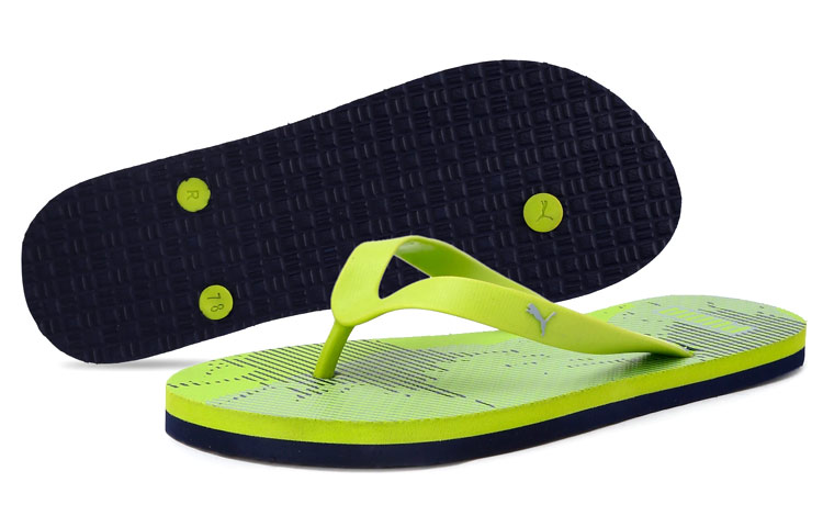 Lookbook Puma Epsom 2 IDP Slippers ''Fluorescerend Groen'' 371261-03
