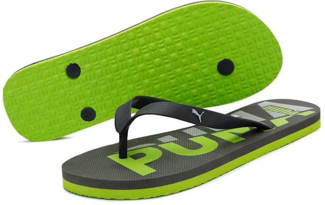 Puma Epsom V1 Slides ''Zwart Groen'' 380280-02 Shop Puma Epsom V1 Slides ''Zwart Groen'' 380280-02