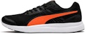 Puma Escaper Pro Low Kasut Lari Hitam/Jingga/Putih 364259-12