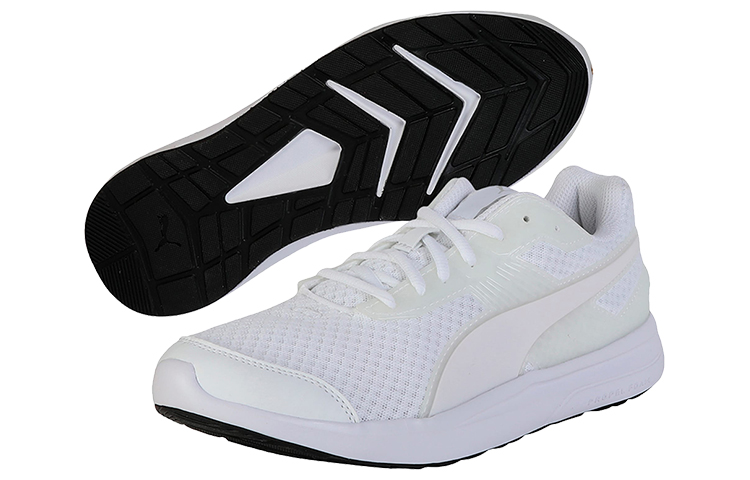 Shop Puma Escaper Pro Baskets Running Blanches 364259-09