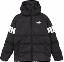 PUMA ESS+ Black Hooded Puffer Jacket Casual Winter Coat. 587692-51 PUMA ESS+ Black Hooded Puffer Jacket Casual Winter Coat. 587692-51