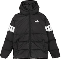 Order PUMA ESS+ 黑色連帽羽絨外套休閒冬季大衣 587692-51
