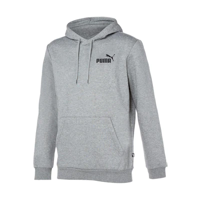 Puma ESS Logo Graphic Hoodie Men’s Light Gray 586692-03