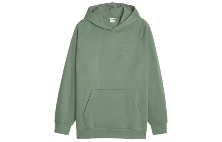 Puma ESS Plain Oversized Hoodie Unisex Green 625218-44