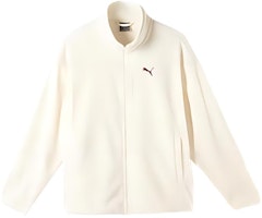 Puma ESS Polarfleece Jacket White - Outdoor Casual Zip-Up Track Jacket 686093-87 Puma ESS Polarfleece Jacket White - Outdoor Casual Zip-Up Track Jacket 686093-87