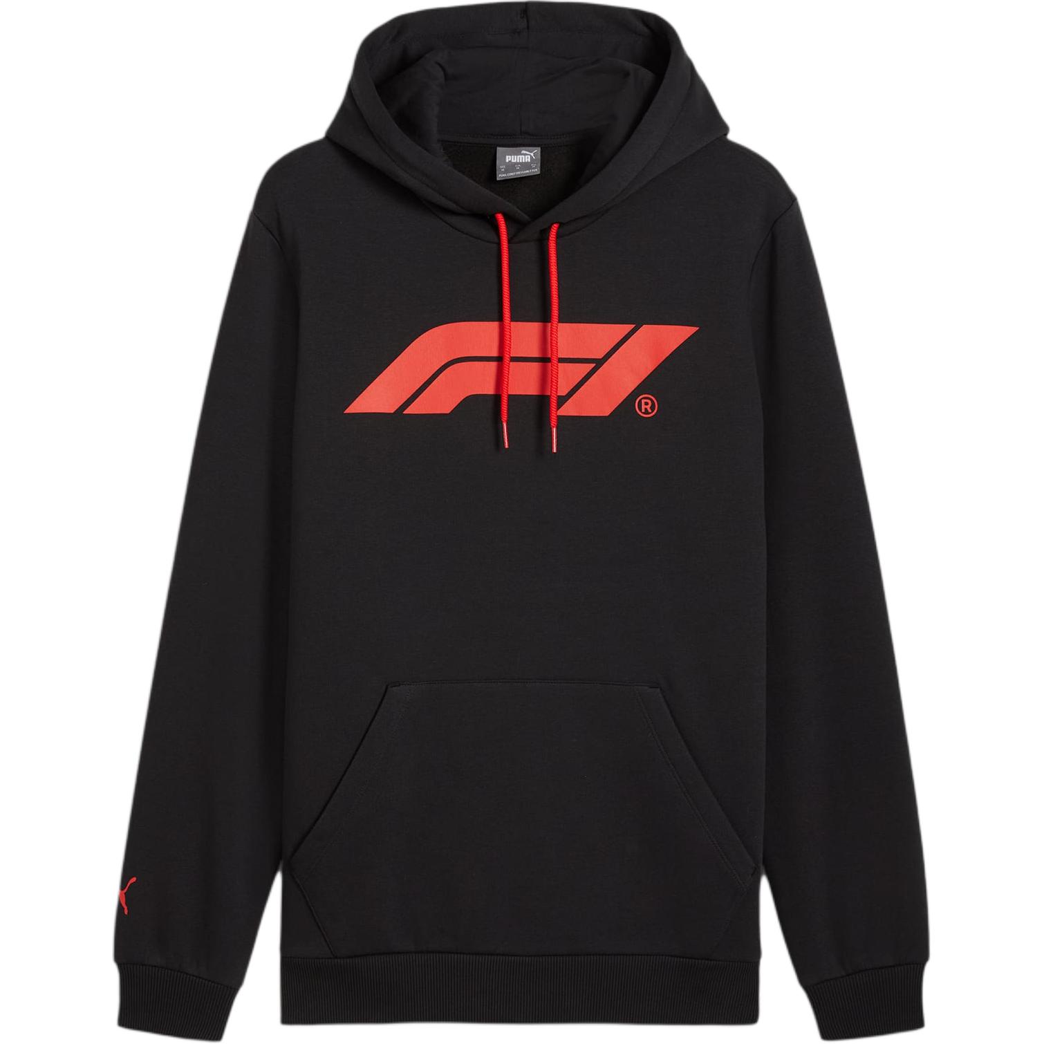 Puma ESS SS24 F1® Colorblock Logo Print Hoodie Black - Comfortable & Breathable 627224-01