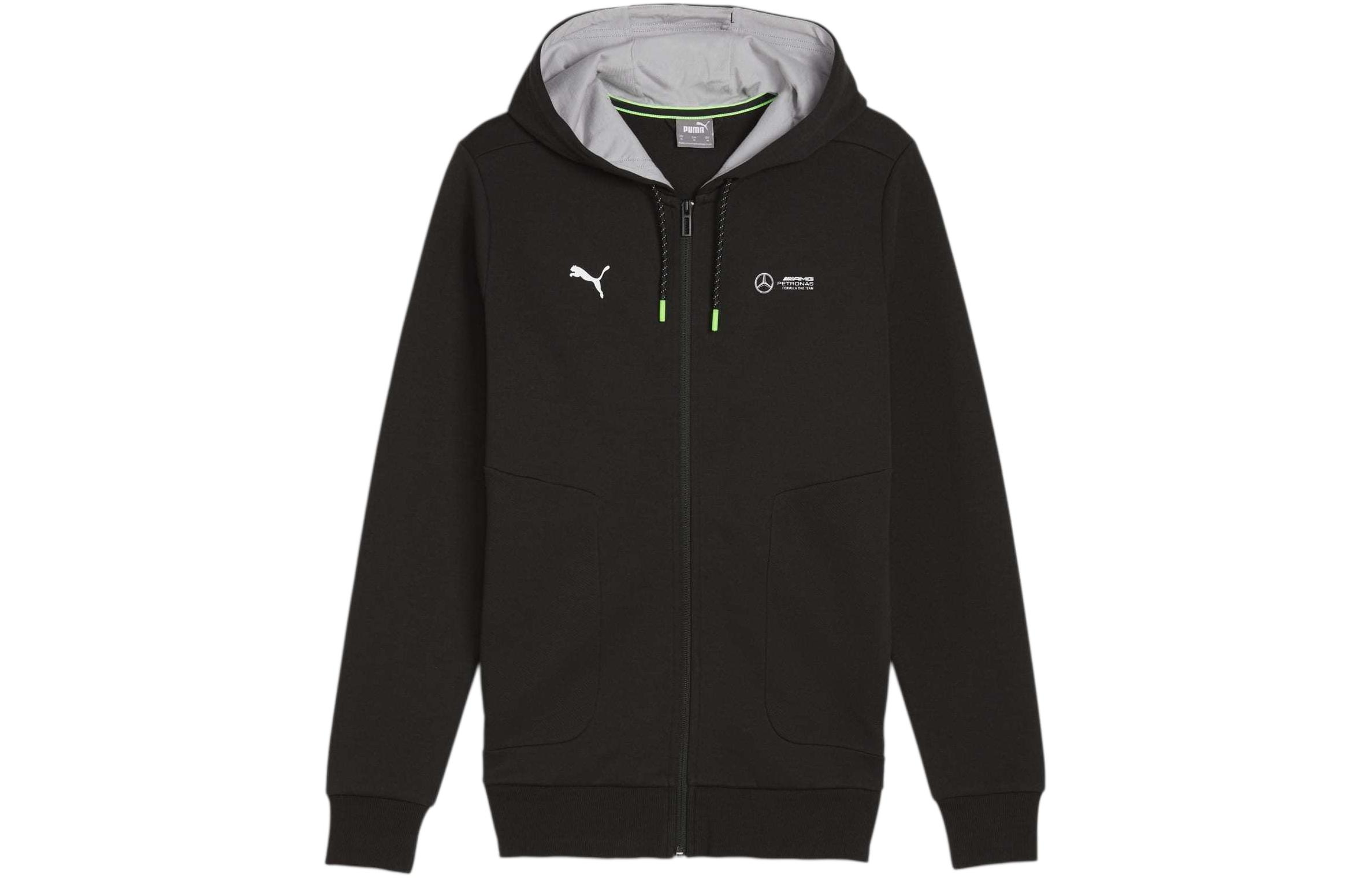 Puma Essentials Black Hoodie Jacket Casual Straight Fit 623744-01