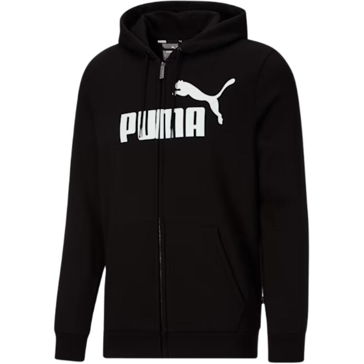 Puma Essentials Hoodie Black - Soft, Comfortable, Simple, Logo Design 846816-01