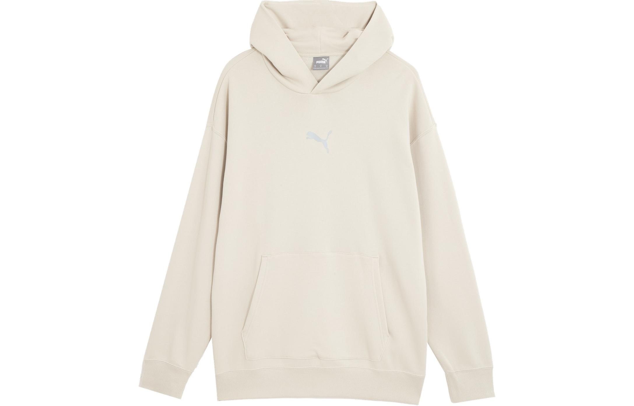 Puma Essentials Hoodie FT Solid Casual Sports Hoodie - Gray 677173-21
