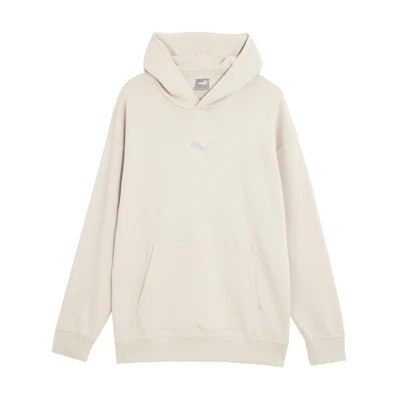 Puma Essentials Hoodie FT Solid Casual Sports Hoodie - Gray 677173-21
