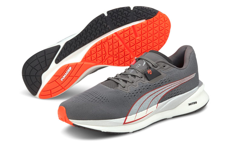 Shop Puma Eternity Nitro 'Castlerock Lava Blast' zapatillas running 194681-01