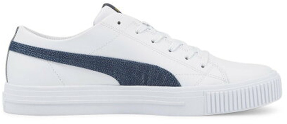 Puma Ever Fs 丹寧 休閒板鞋 男女同款 白藍色 Order Puma Ever Fs 丹寧 休閒板鞋 男女同款 白藍色