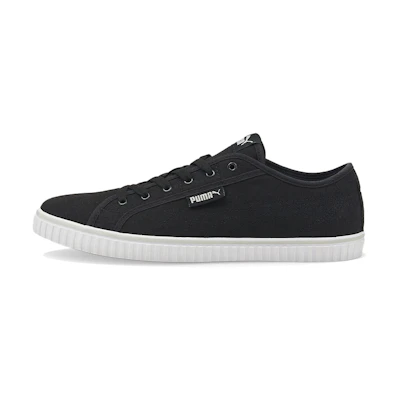 Puma Ever LoPro Cv Casual Skateboarding Shoes Unisex Black White